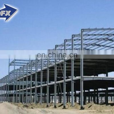 China Prefabricated large span steel roof trusses price