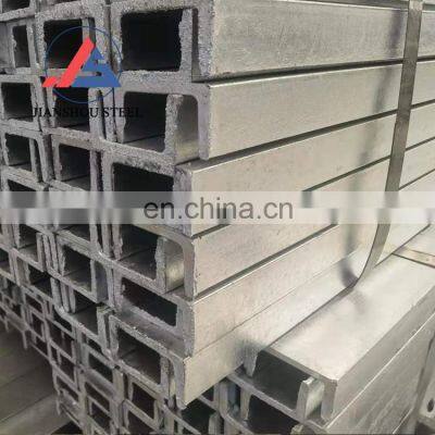 Hot Dipped galvanized 25mm u beam steel u channel u shaped iron beam