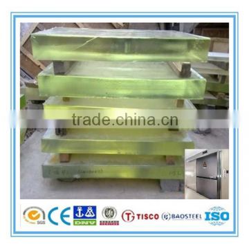 Bright surface X-ray radiation protective lead glass