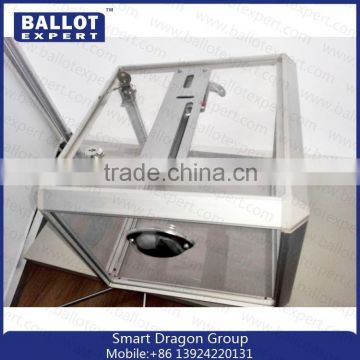 Large Clear Acrylic Ballot / Suggestion Box With Lock And 2 Keys