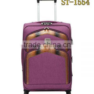 24 incaes china luggage trolley luggage bag with two or four wheels