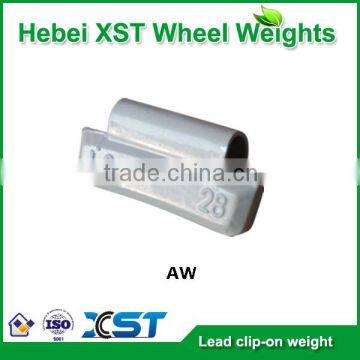 Lead clip-on wheel weight alloy rims (OZ)