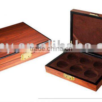 Wooden Badge Box