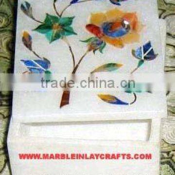 Marble Inlay Box, Marble Inlay Jewellery Boxes