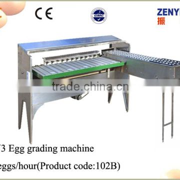 China supplier poultry farm equipment egg grading machine
