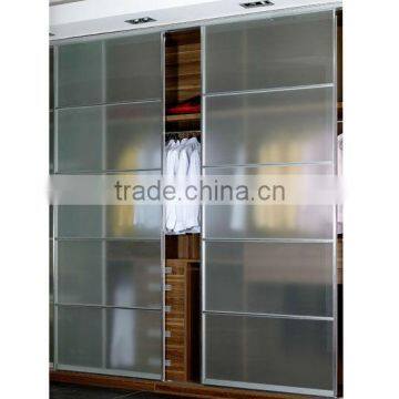 Decorative glass closet doors with AS/NZS 2208:1996 and EN12150 certificate