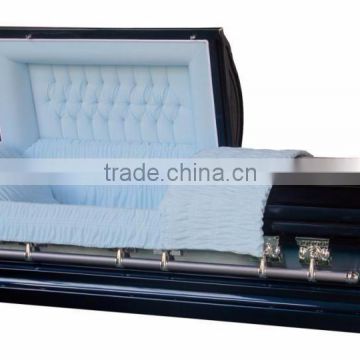 High quality funeral metal caskets and coffins Nantong Millionaire china supplier