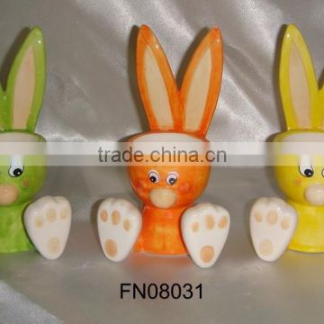 Easter day ceramic animal egg cup