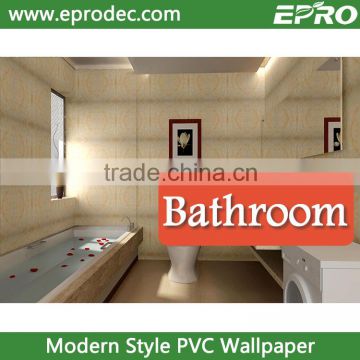 Special Design bathroom pvc wallpaper