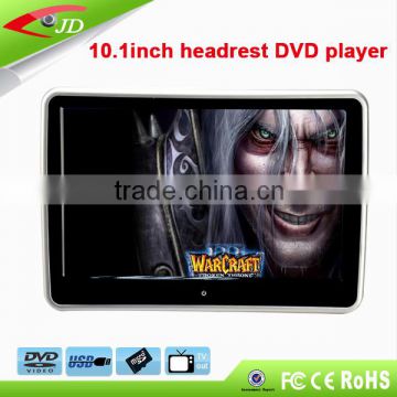 USD,SD ,Wireless Game support 10.1 inch headrest car dvd player for Audi