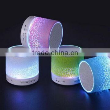 Wholesale New portable Waterproof Bluetooth Speaker for sporter with LED light
