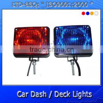 auto emergency strobe dash/deck light LTD-8SQ