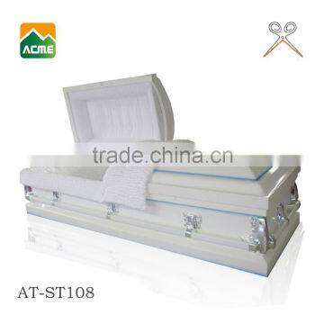 trade assurance supplier reasonable price luxury 18 ga steel casket