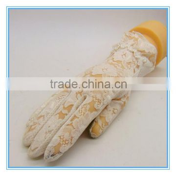 Tint Fashion Summer Driving Lace Gloves for UV