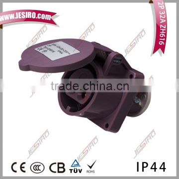 Brand New Water proof female 32a 2P 20-25V Industrial socket
