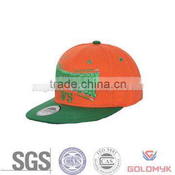 Welcomed shining color 3D embroidery snapback cap