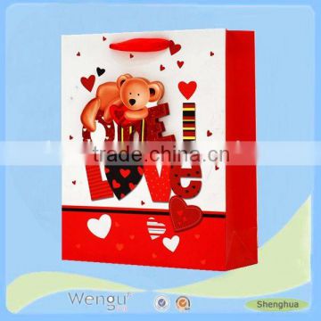 alibaba sign in new products fashion love fancy paper gift bag