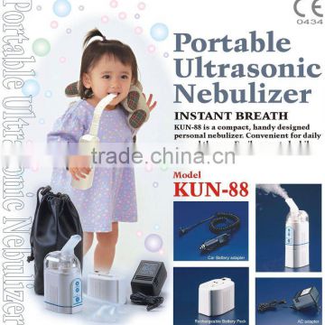 Portable ultrasonic nebulizer
