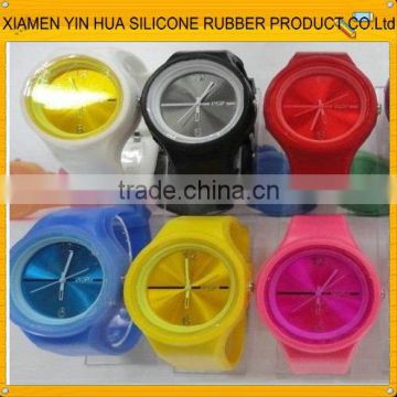high quality Chirstmas Promotional silicone jelly watch