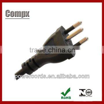 10/12/16A 250V brazil power cords