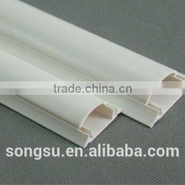 2014 Latest products PVC Arc flooring trunking for wiring