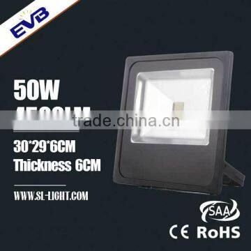Ultra-thin Slim Outdoor IP65 CE RoHS 50w Led Floodlight