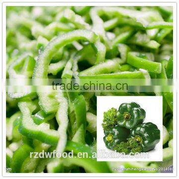 IQF Frozen Green Pepper Slices