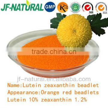 Lutein 10% zeaxanthin 1.2% beadlet marigold flower extract