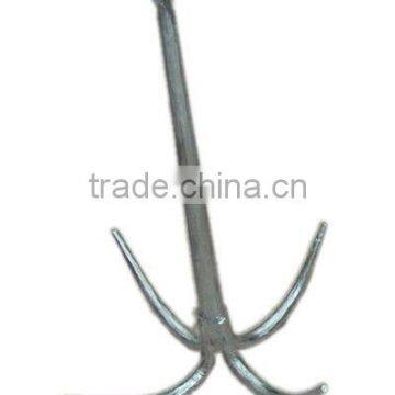 Small Stainless Steel Anchor with Four Claw