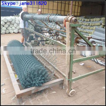 beautiful chain link fencing/Aluminium alloy/vinyl coated chain link fence price
