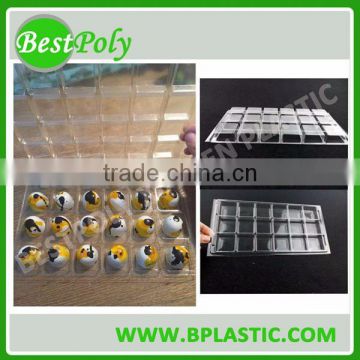 Cheap price custom thermoformed blister tray for chocolate