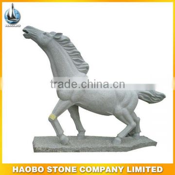 Haobo Stone Life Size Granite Large Horse Sculptures