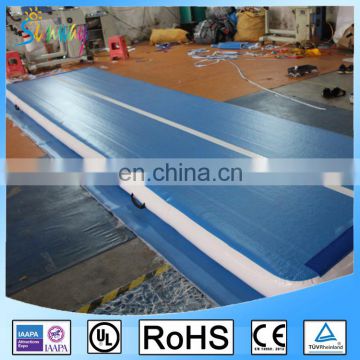2016 Professional gymnastics inflatable air floor for sale, tumbling inflatable air track for Gym