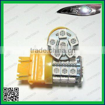 3157 27smd 5050 amber hontenkin auto led light bulb