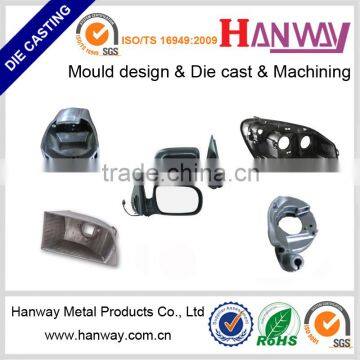 Guangdong custom aluminum die casting die casting auto led headlight mount bracke