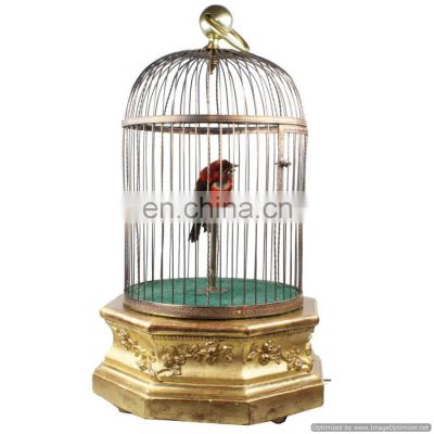 brass antique bird cage