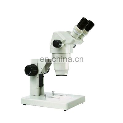 Cheap laboratory binocular optical stereomicroscope microscope