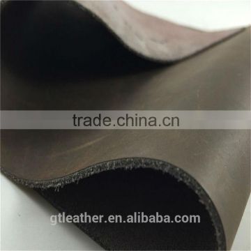 Crazy horse leather genuine leather material for shoes