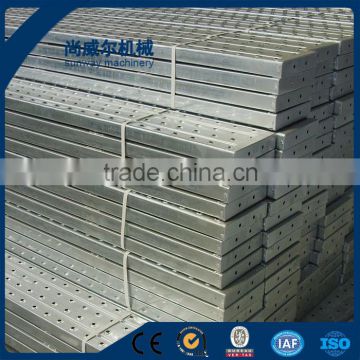 JiangSu Metal steel galvanized scaffolding for construction 240mm*45mm*2000mm*1.5mm 1.6mm with box support work
