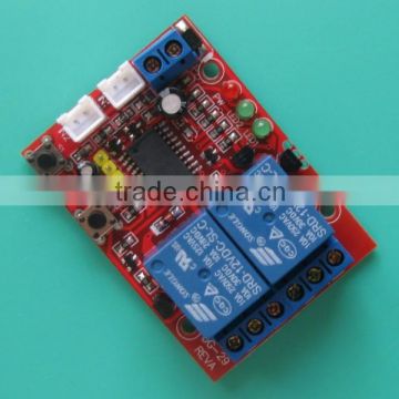2 12V self-locking relay module single bistable switch 12V high level trigger relay module