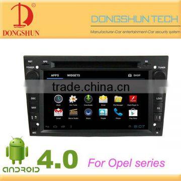 6.95inch android 4.0 car 2 din dvd for Opel series