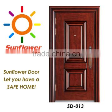 China Sunflower Exterior Steel Door(SD-013)