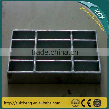 Guangzhou stainless steel grating price/galvanized steel grating weight/steel grating catwalk platform