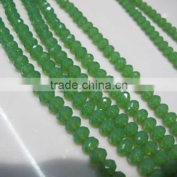 RB005 Sales of colour crystal rondelle beads 8mm