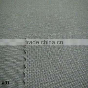Wool/Polyester Plain dyed fabric for workwear