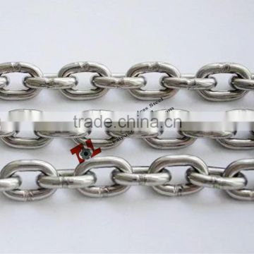 304 316 Stainless Steel Australian Standard Welded Short Link Chain 6mm