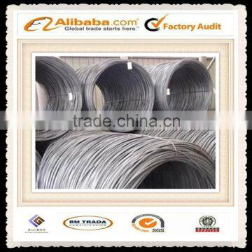 Hebei wire rods Q235 Q195 steel wire rod via Tianjin port