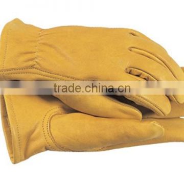 Leather Grain Cowhide Gloves Range/best quality by taidoc