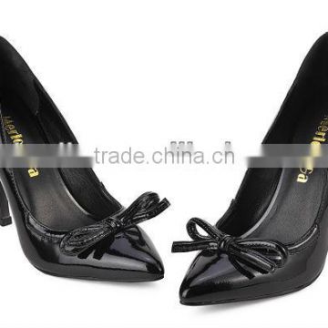 Elegant shape women's office shoes with bowknot Superior quality