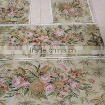 france style dinning room used new design fine wool Hand-made Aubusson sofa cover